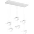 Hanglamp met kabel RITUAL 6xG9/8W/230V wit